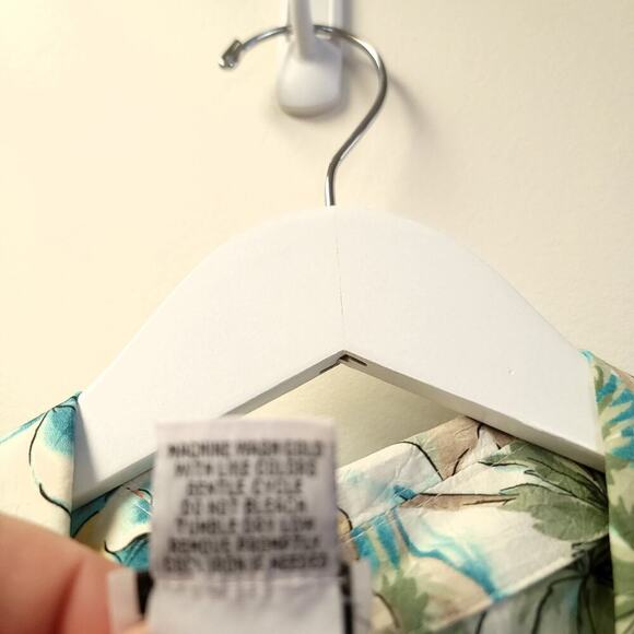 Bonworth Hawaiian Shirt Size M Button Down Short Sleece Light Weight Travel Wear - Picture 4 of 7